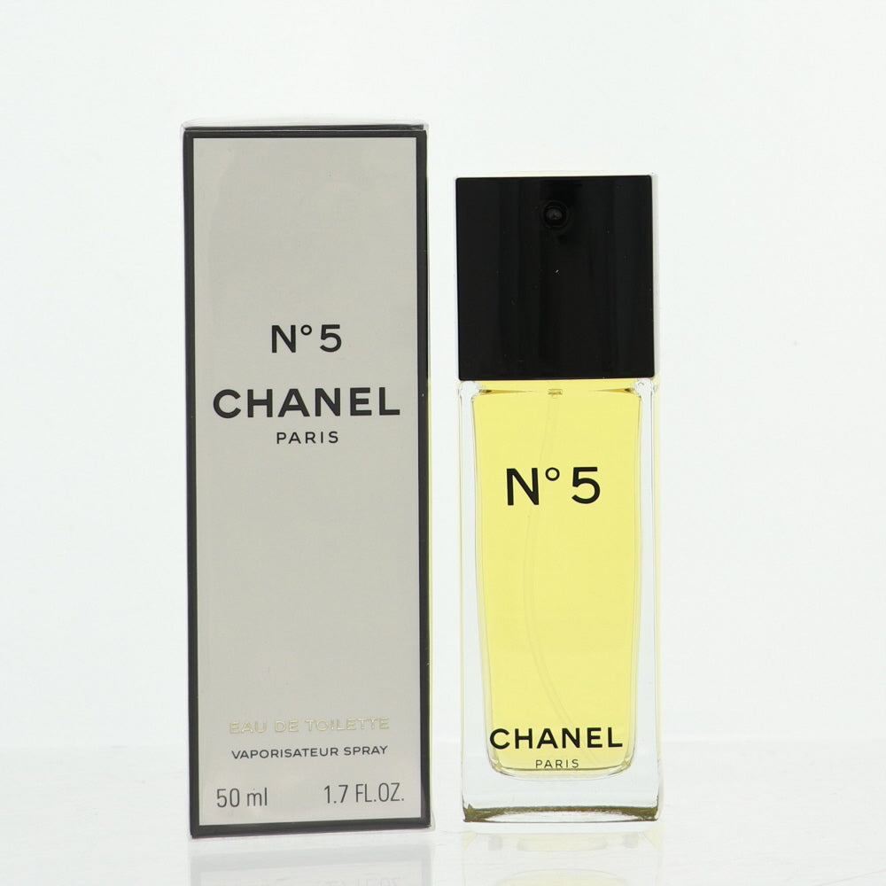 Chanel No. 5 Perfume By Chanel 1.7 Oz Eau De Toilette Spray For Women In Box