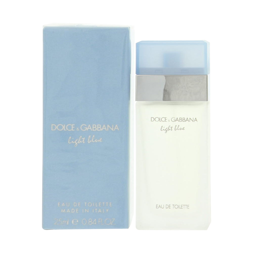 D & G Light Blue Perfume By Dolce & Gabbana 0.84 Oz Eau De Toilette Spray For Women In Box