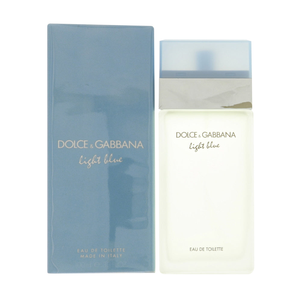 D & G Light Blue Perfume By Dolce & Gabbana 3.3 Oz Eau De Toilette Spray For Women In Box