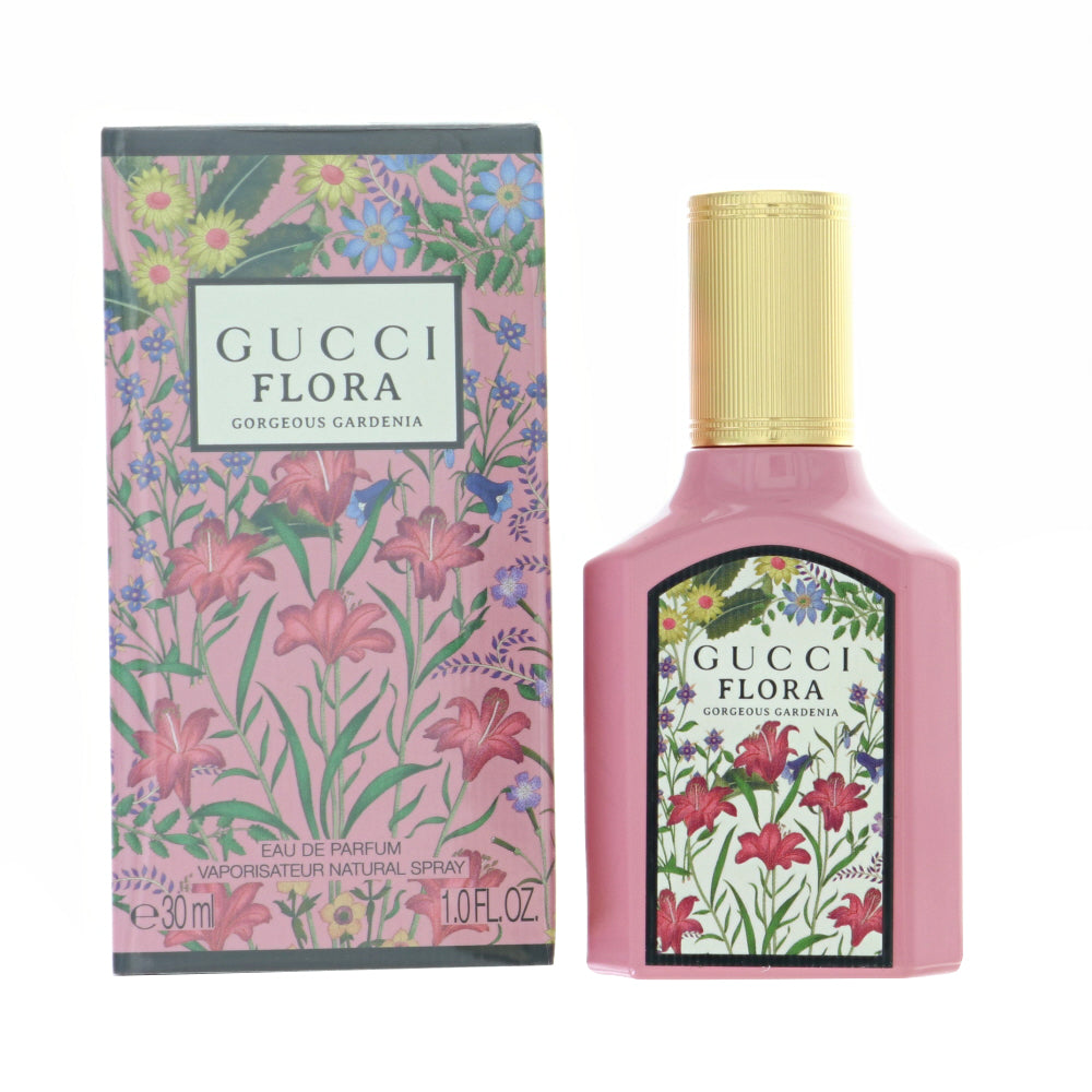 Flora Gorgeous Gardenia Perfume By Gucci 1 Oz Eau De Parfum Spray For Women In Box