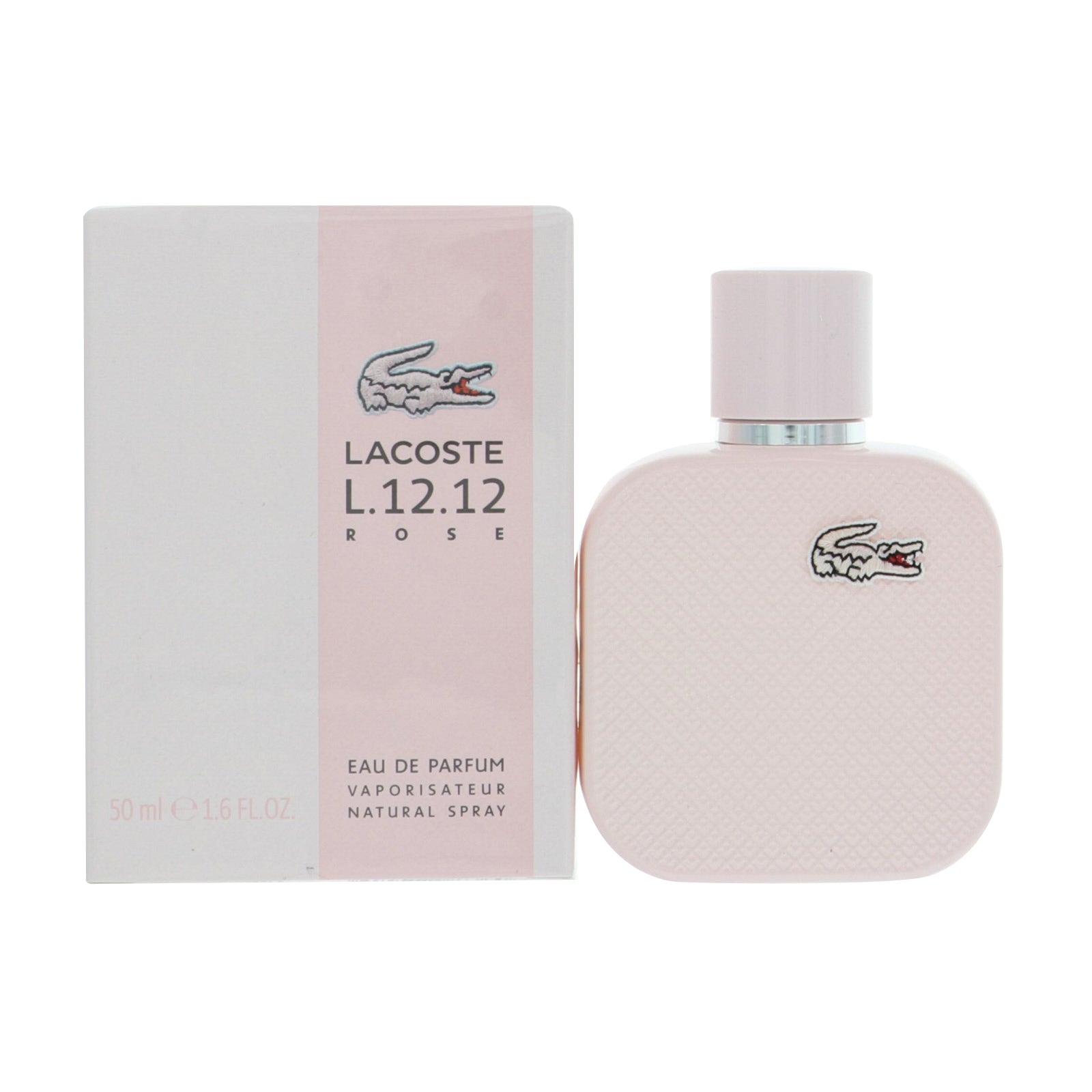 Lacoste L.12.12 Rose Perfume By Lacoste 1.6 Oz Eau De Parfum Spray For Women In Box