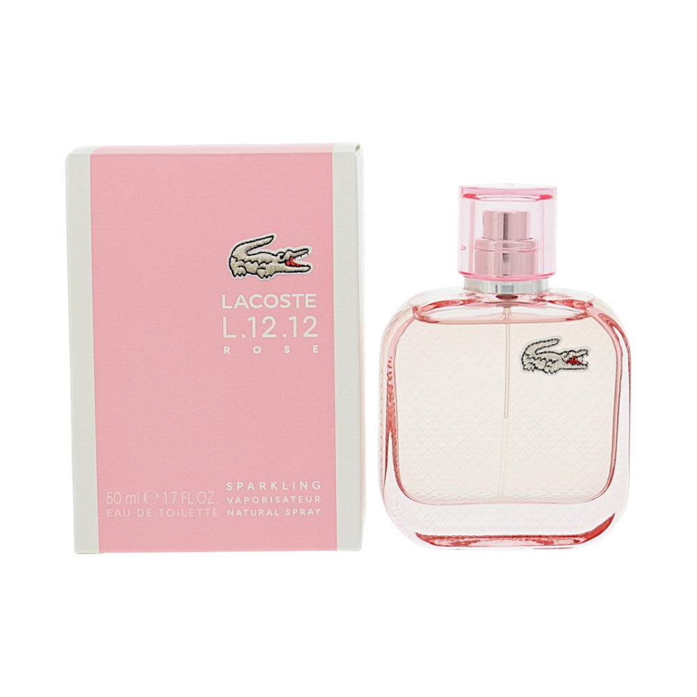 L.12.12 Rose by Lacoste 1.7 oz Eau De Toilette Spray for Women - Perfumes4All