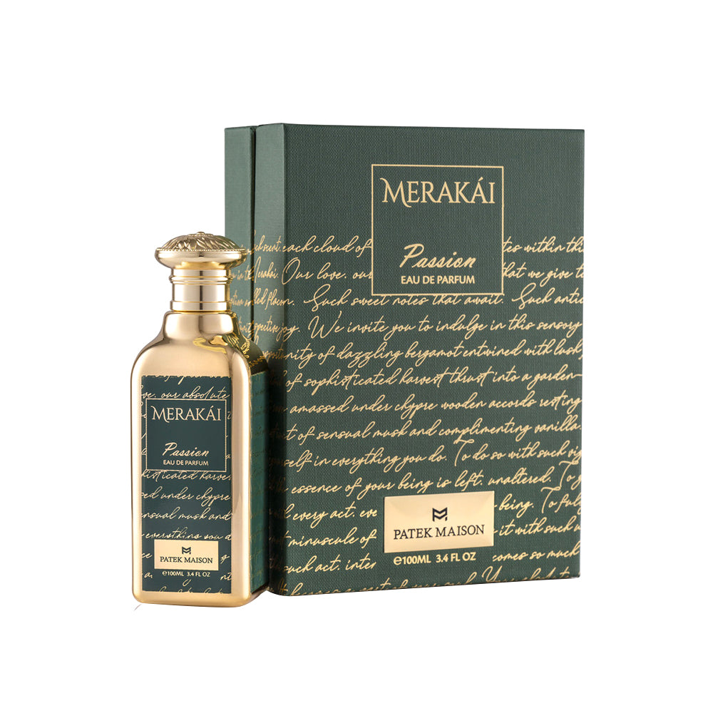 Merakai Passion Perfume By Patek Maison 3.4 Oz Eau De Parfum Spray For Women In Box