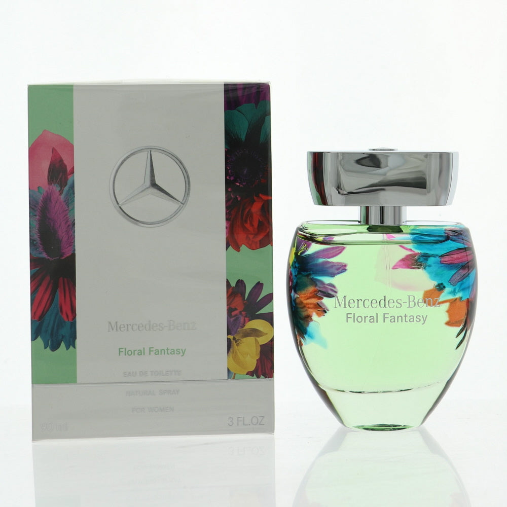 Mercedes Benz Floral Fantasy Perfume By Mercedes Benz 3.0 Oz Eau De Toilette Spray For Women In Box