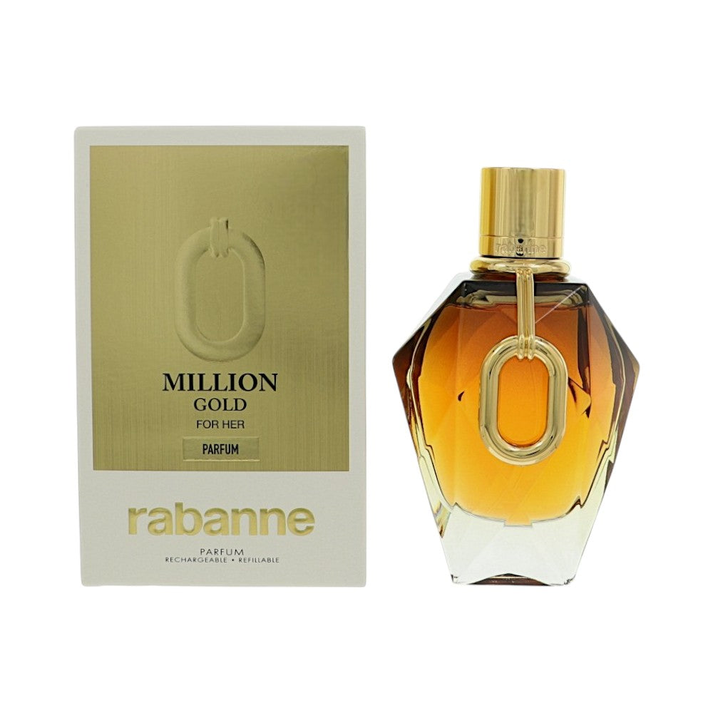 Million Gold For Her by Paco Rabanne 3 oz Parfum Spray for Women