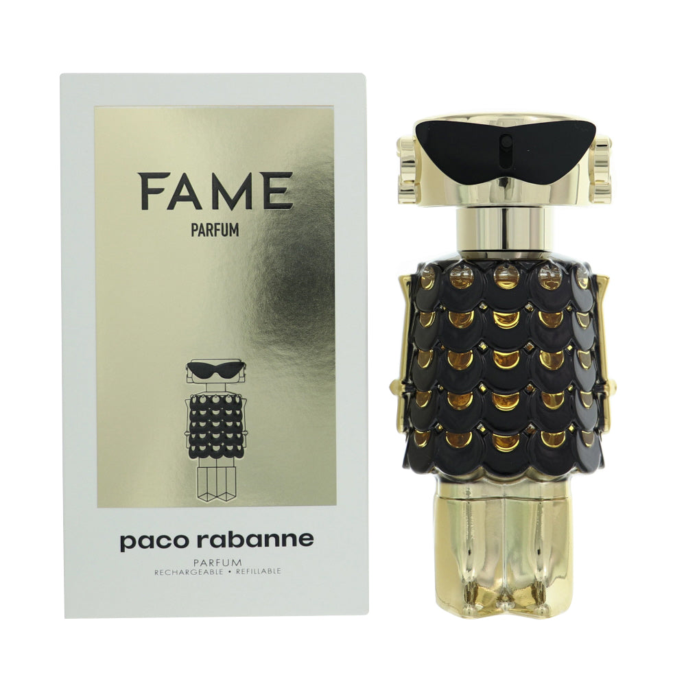 Paco Rabanne Fame Perfume By Paco Rabanne 2.7 Oz Parfum Refillableable Spray For Women In Box