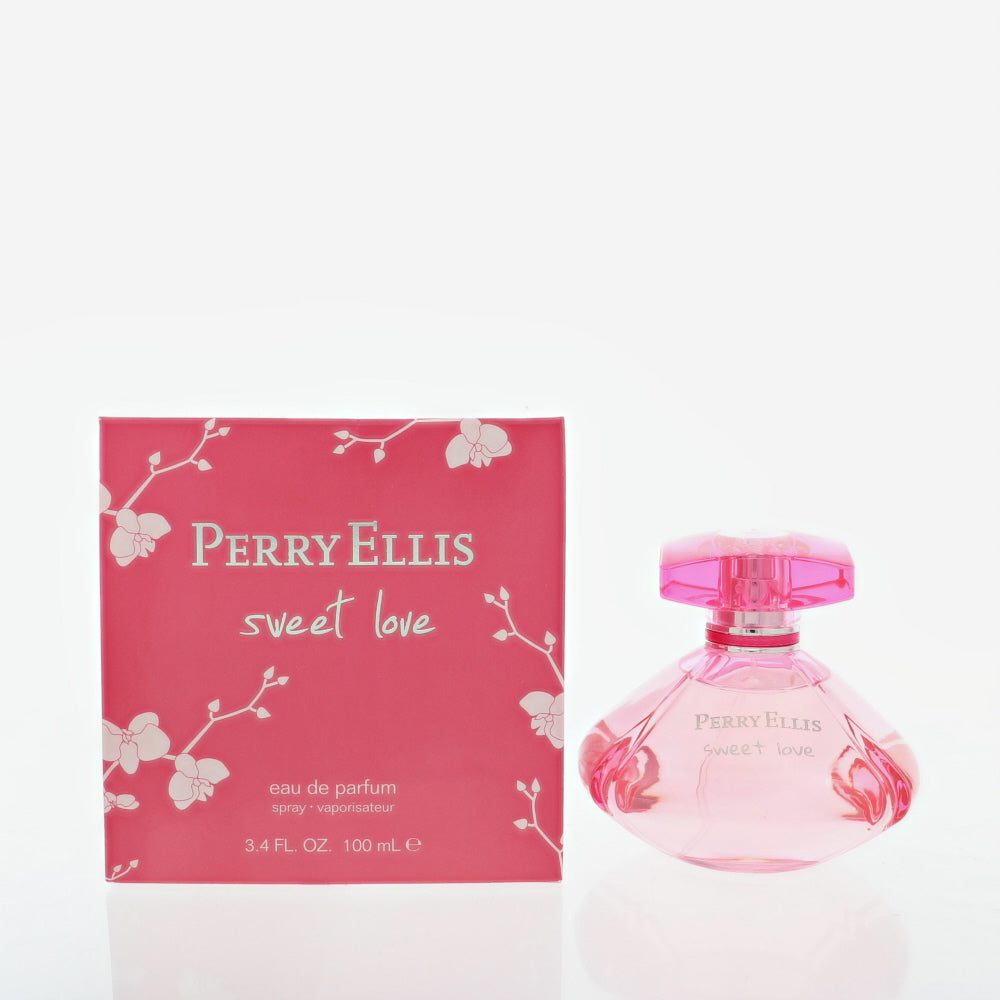 Sweet Love Perfume By Perry Ellis 3.4 Oz Eau De Parfum Spray For Women In Box