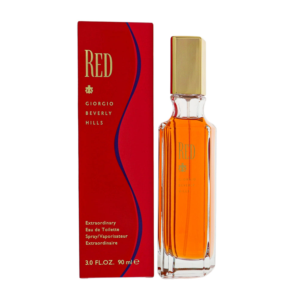 Red by Giorgio Beverly Hills 3 oz Eau De Toilette Spray for Women