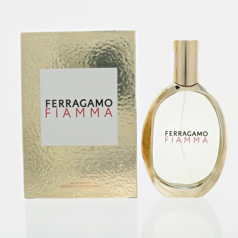 Fiamma Perfume By Salvatore Ferragamo 3.4 Oz Eau De Parfum Spray For Women In Box