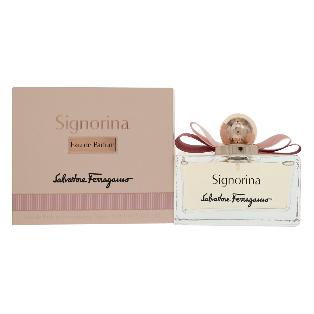 Signorina Perfume By Salvatore Ferragamo 3.4 Oz Eau De Parfum Spray For Women In Box