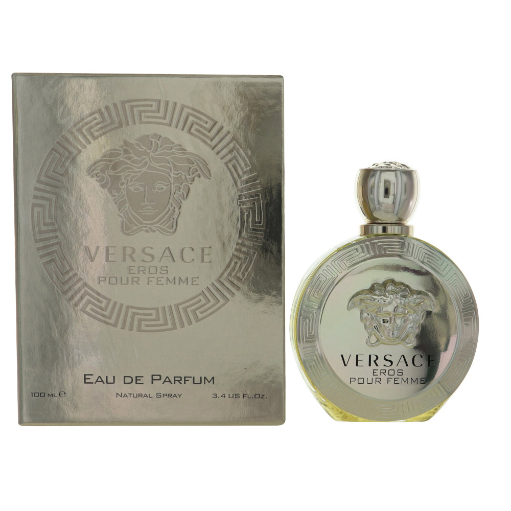 Eros Pour Femme by Versace 3.4 oz Eau De Parfum Spray for Women - Perfumes4All