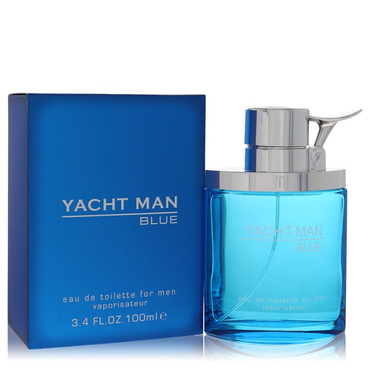 Yacht Man Blue Cologne by Myrurgia Eau De Toilette Spray 3.4 oz for Men - Authentic Fragrance - Discount Men Perfume or Cologne Fragrance