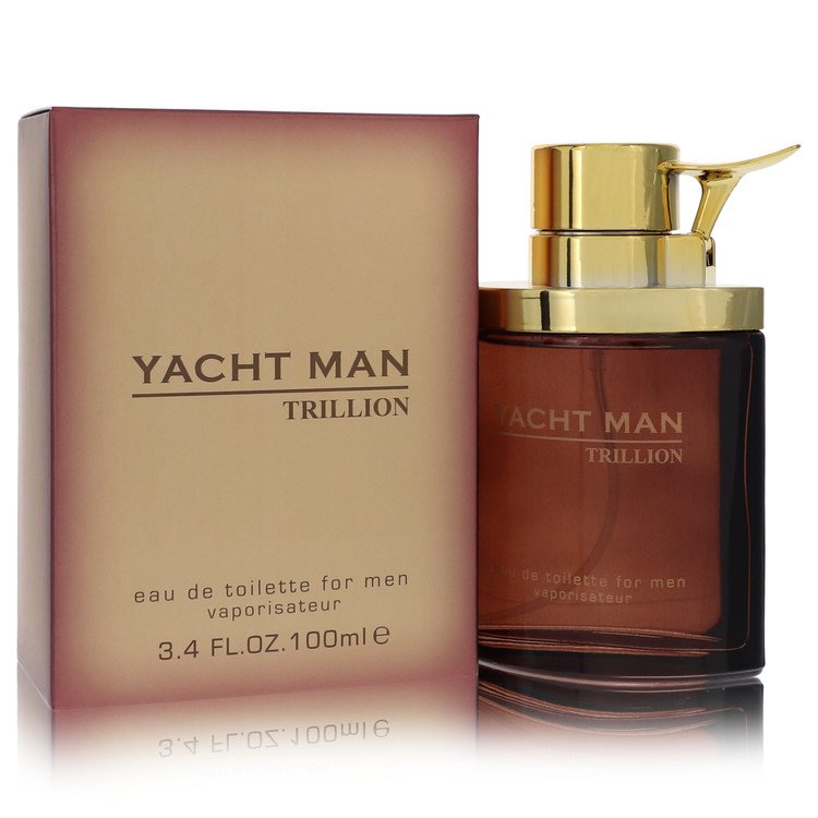 Yacht Man Trillion Cologne by Myrurgia Eau De Toilette Spray 3.4 oz for Men - Authentic Fragrance - Discount Men Perfume or Cologne Fragrance