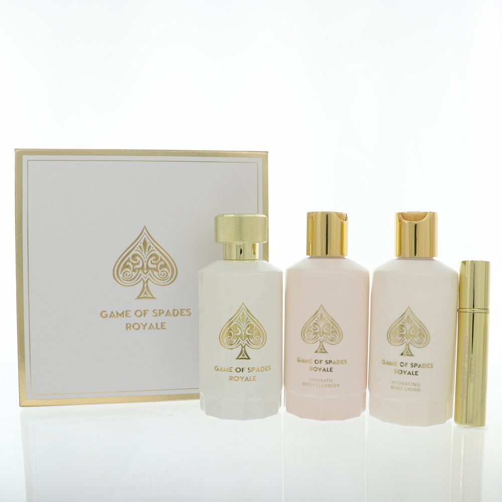 Game Of Spades Royale Cologne By Jo Milano 3.4 Oz Parfum Spray For Men In Gift Set