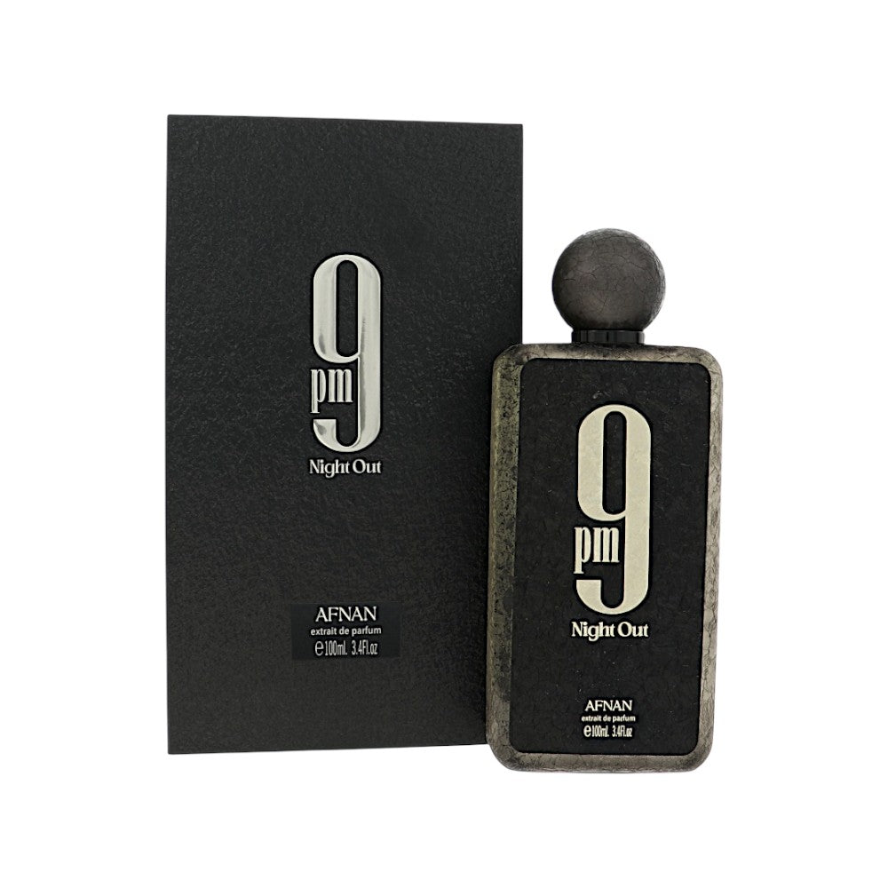 9 Pm Night Out by Afnan 3.4 oz Parfum Spray for Men