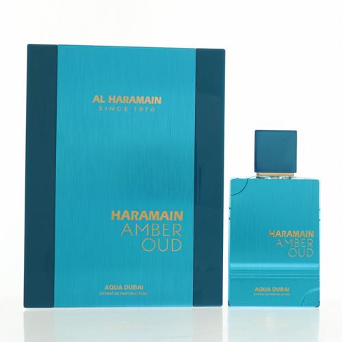 Amber Oud Aqua Dubai Cologne By Al Haramain 2.5 Oz Extrait De Parfum Spray For Men In Box