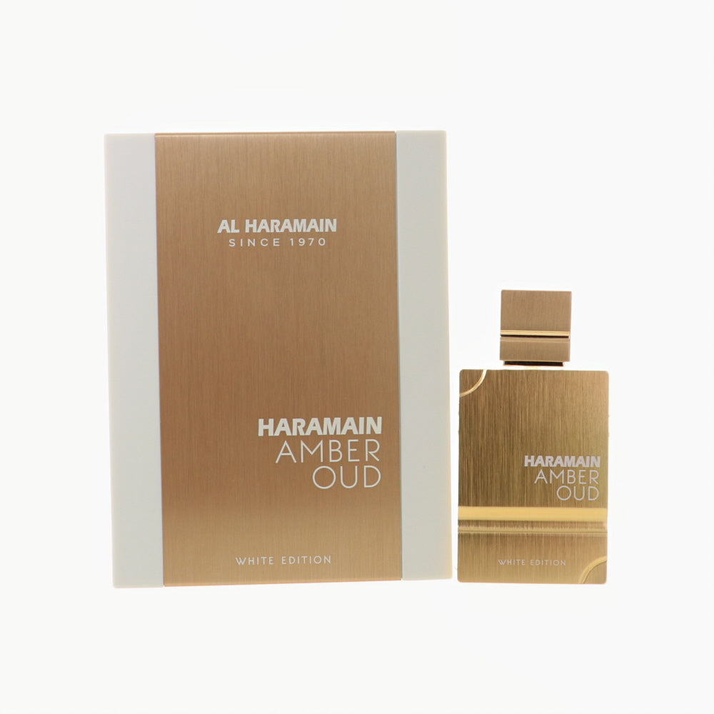 Amber Oud White Edition Cologne By Al Haramain 2 Oz Eau De Parfum Spray For Men In Box