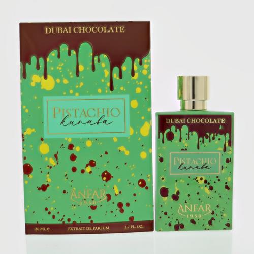 Anfar Pistachio Kunafa Cologne By Anfar 2.7 Oz Extrait De Parfum Spray For Men In Box
