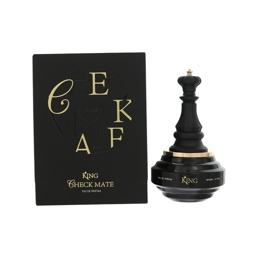 Checkmate King Cologne By Armaf 3.4 Oz Eau De Parfum Spray For Men In Box
