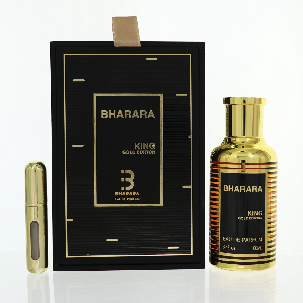 King Gold Cologne By Bharara Beauty 3.4 Oz Eau De Parfum Spray For Men In Box