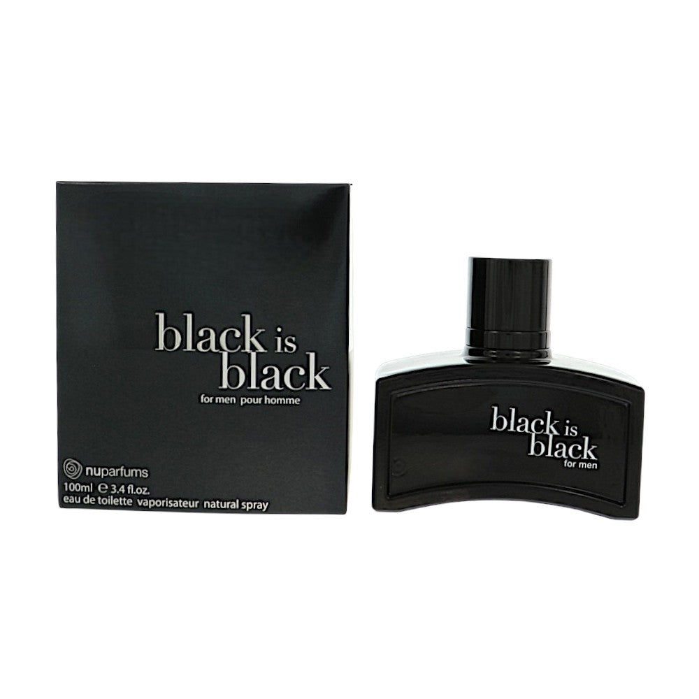 Black Is Black by Nuparfums 3.4 oz Eau De Toilette Spray for Men - Perfumes4All