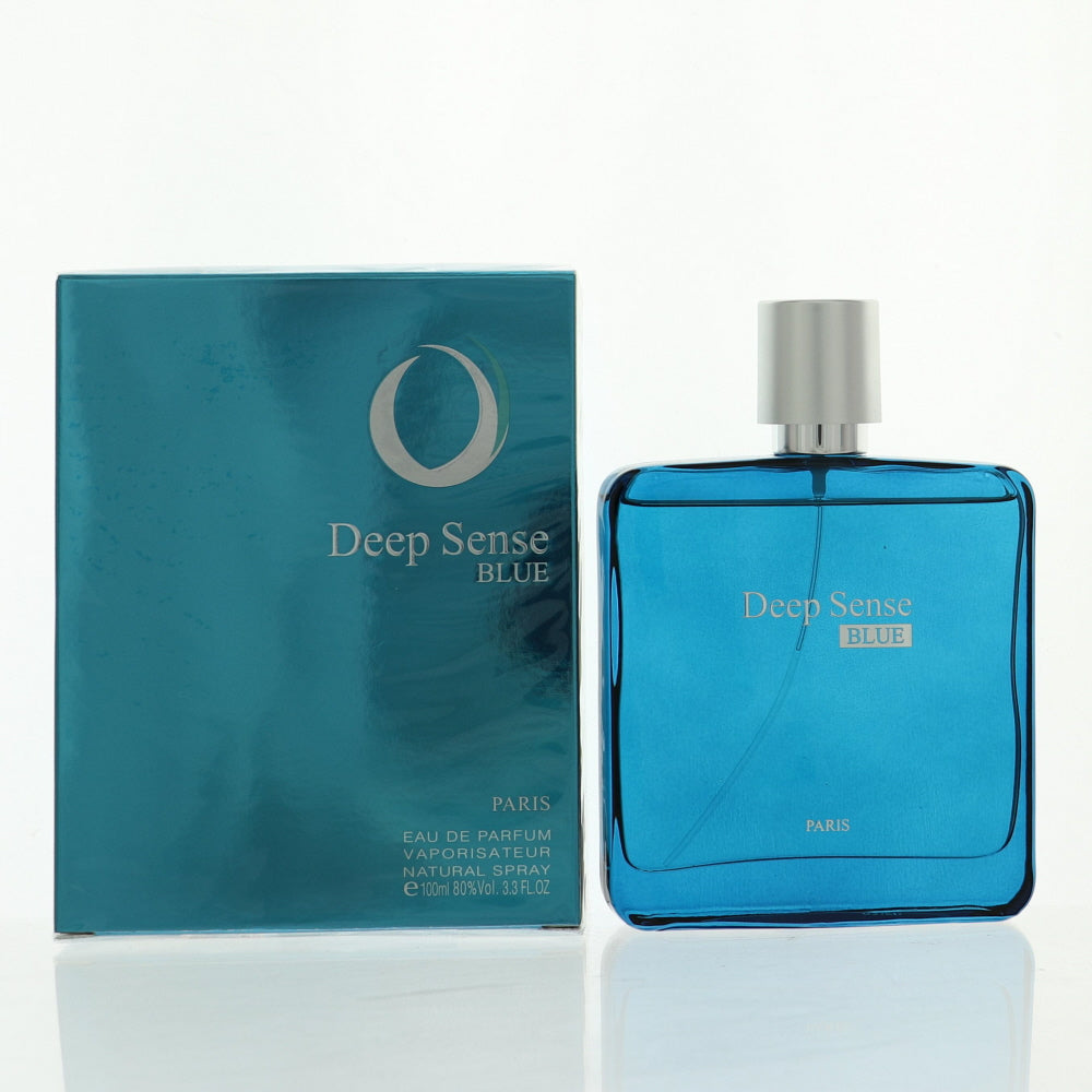 Deep Sense Blue Cologne By Prime Collections 3.3 Oz Eau De Parfum Spray For Men In Box