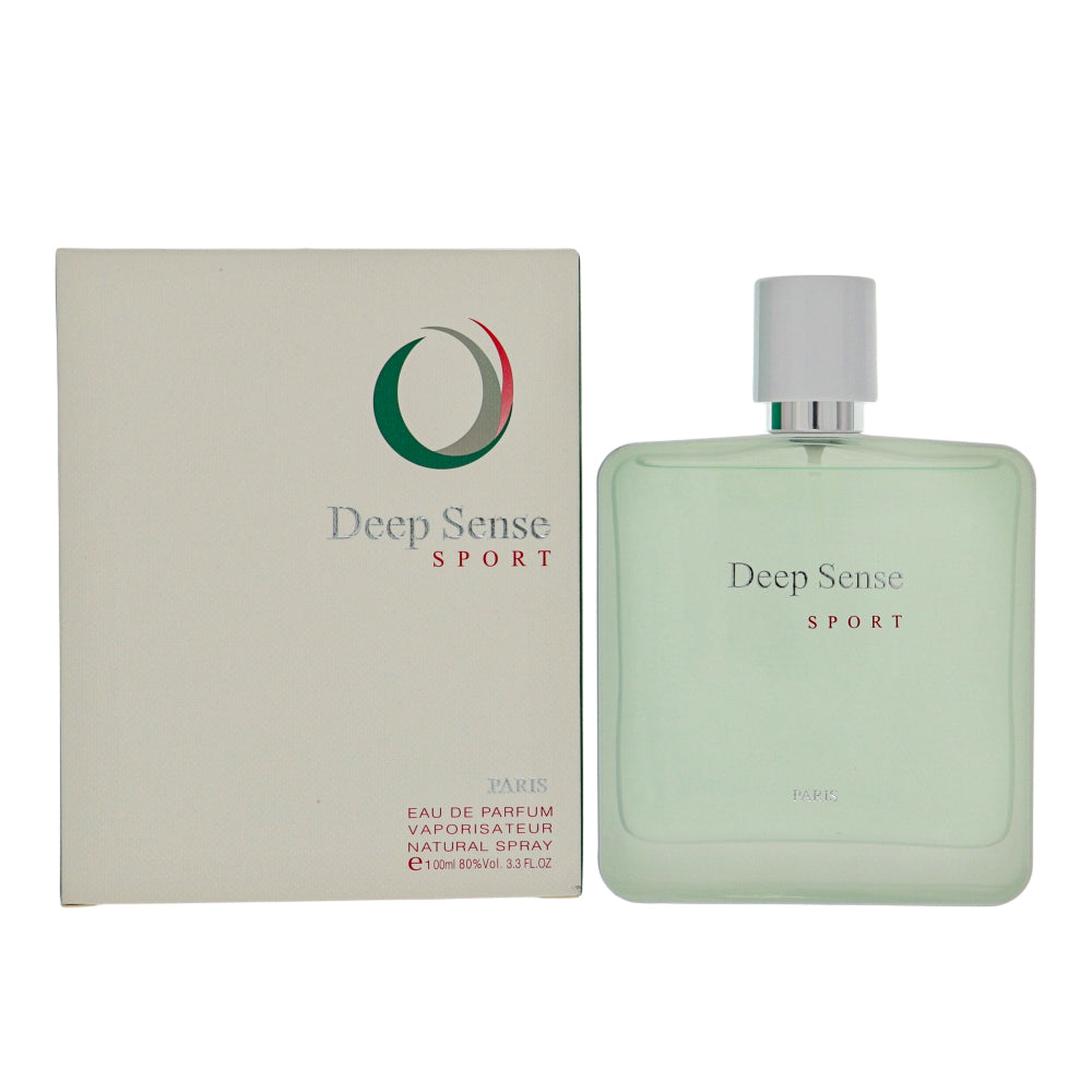 Deep Sense Sport Cologne By Prime Collections 3.3 Oz Eau De Parfum Spray For Men In Box