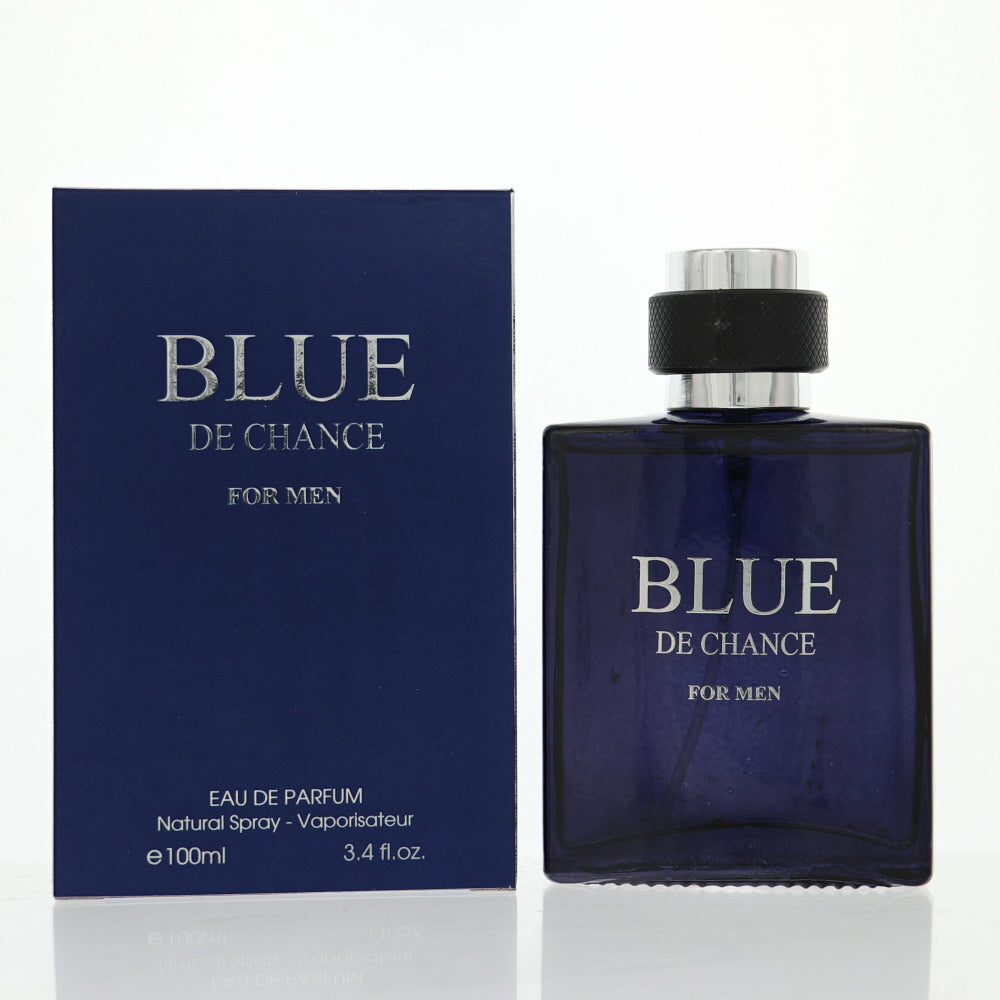 Blue De Chance Cologne By Fragrance Couture 3.4 Oz Eau De Parfum Spray For Men In Box