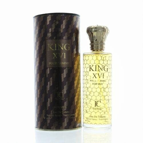 King Xvi by Fragrance Couture 3.4 oz Eau De Toilette Spray for Men