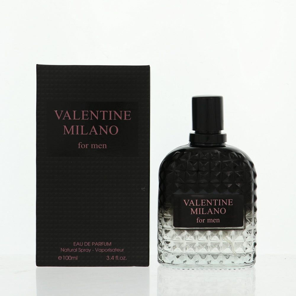 Valentine Milano Cologne By Fragrance Couture 3.4 Oz Eau De Parfum Spray For Men In Box