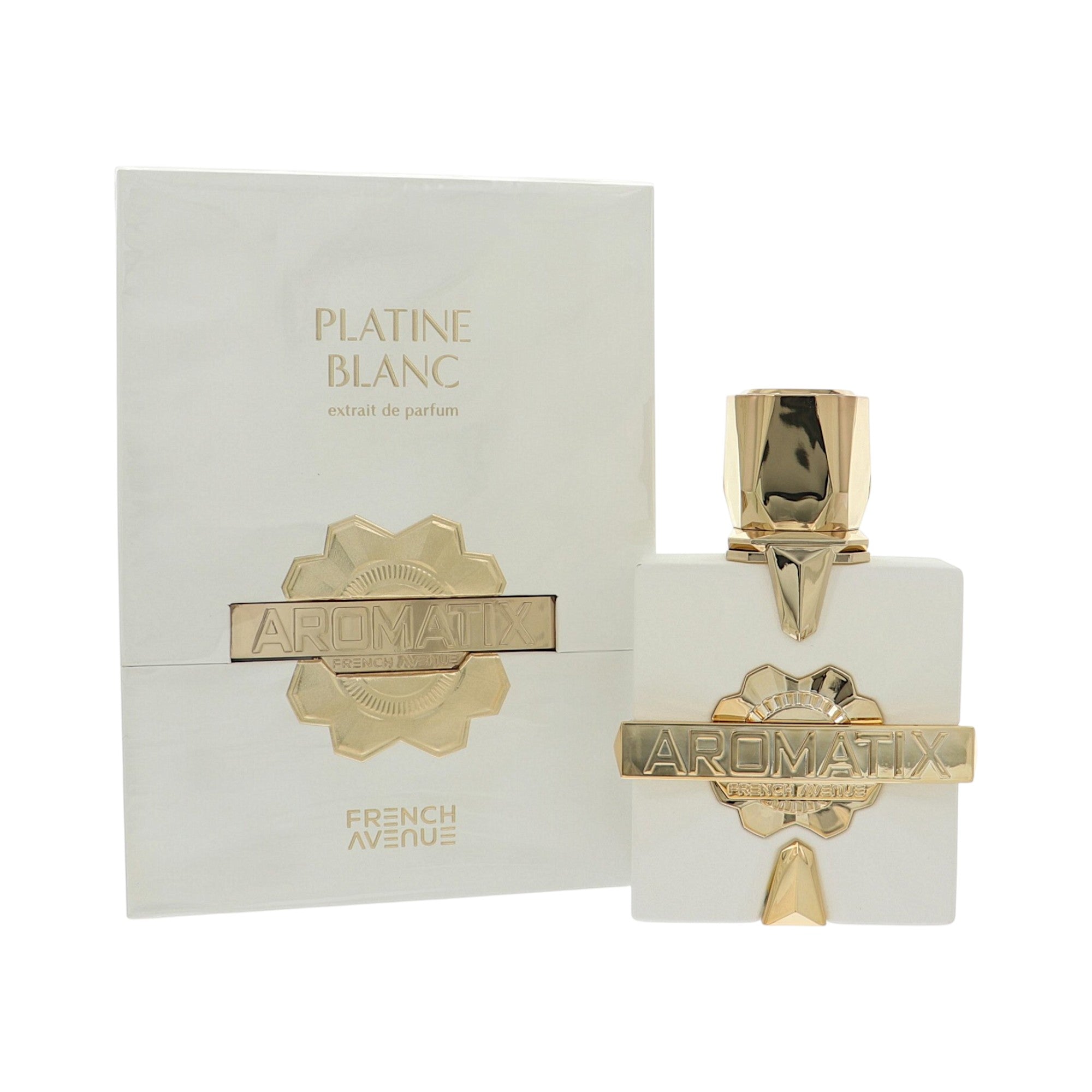 Aromatix Platine Blanc by French Avenue 3.4 oz Parfum Spray for Men