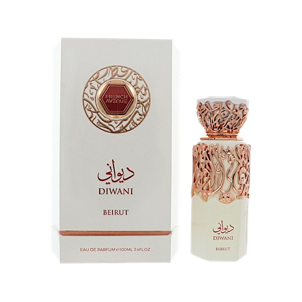 Diwani Beirut by French Avenue 3.4 oz Eau De Parfum Spray for Men