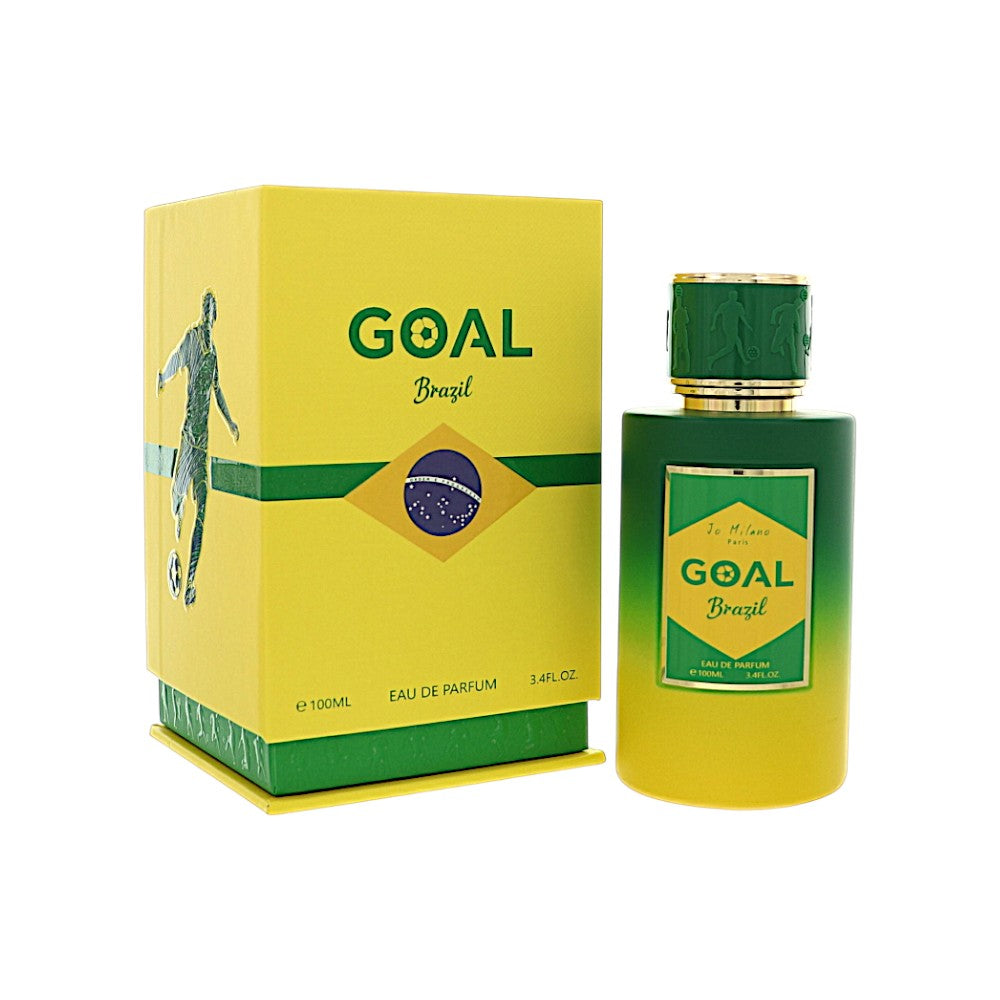 Goal Brazil by Jo Milano 3.4 oz Eau De Parfum Spray for Men