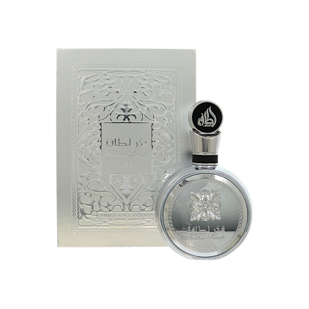 Fakhar Platin by Lattafa 3.4 oz Eau De Parfum Spray for Men - Perfumes4All