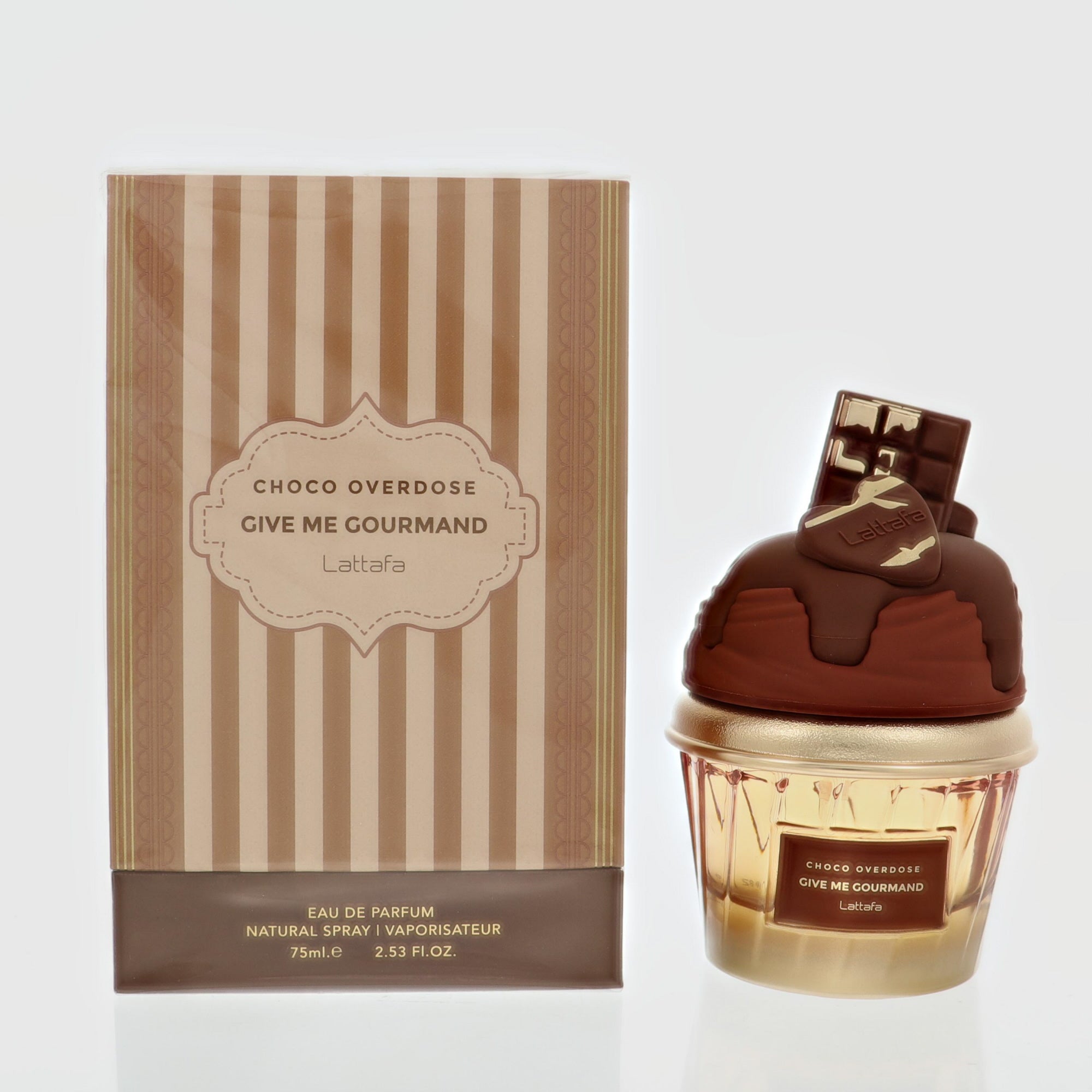 Give Me Gourmand Choco by Lattafa 2.53 oz Eau De Parfum Spray for Men - Perfumes4All