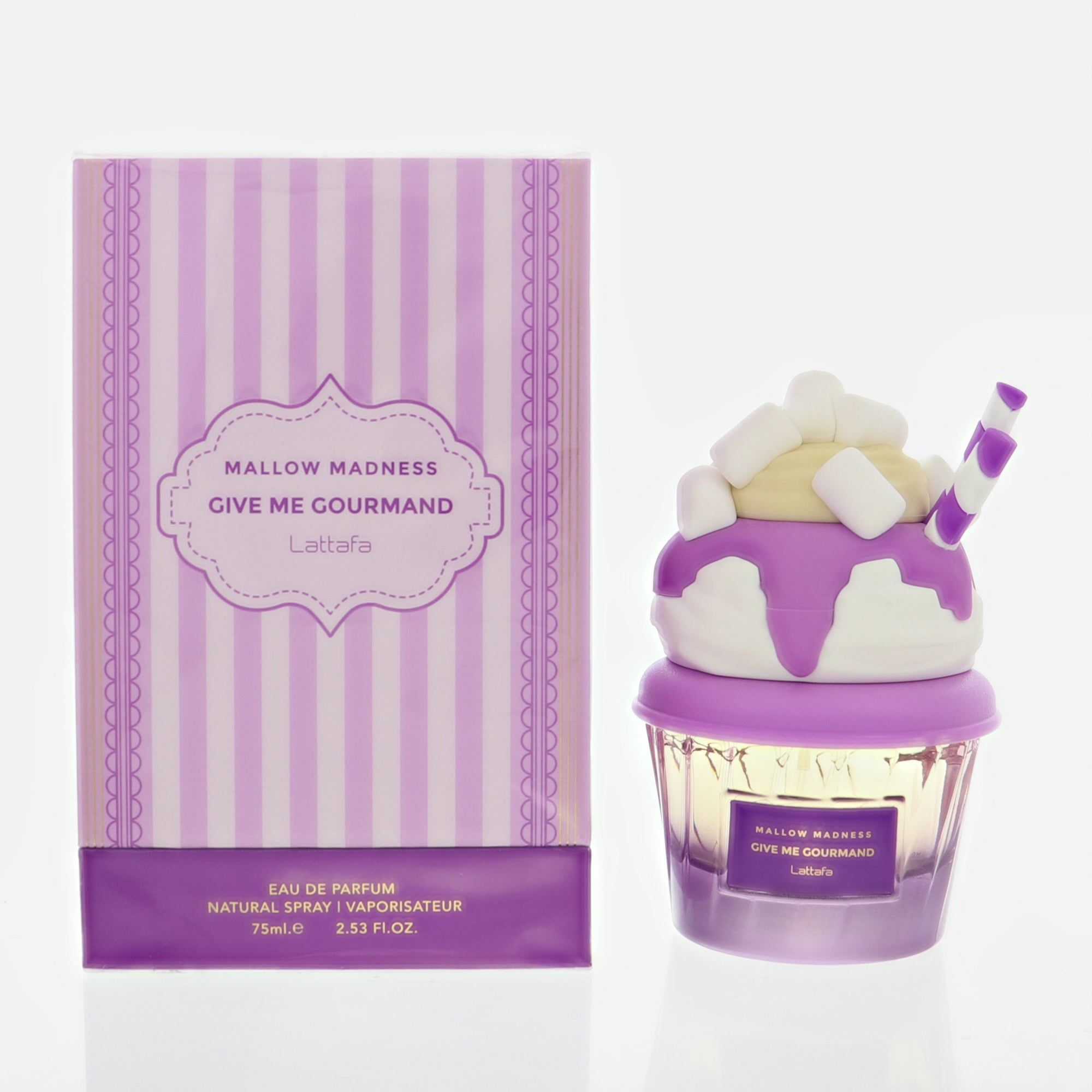 Give Me Gourmand Mallow by Lattafa 2.53 oz Eau De Parfum Spray for Men - Perfumes4All