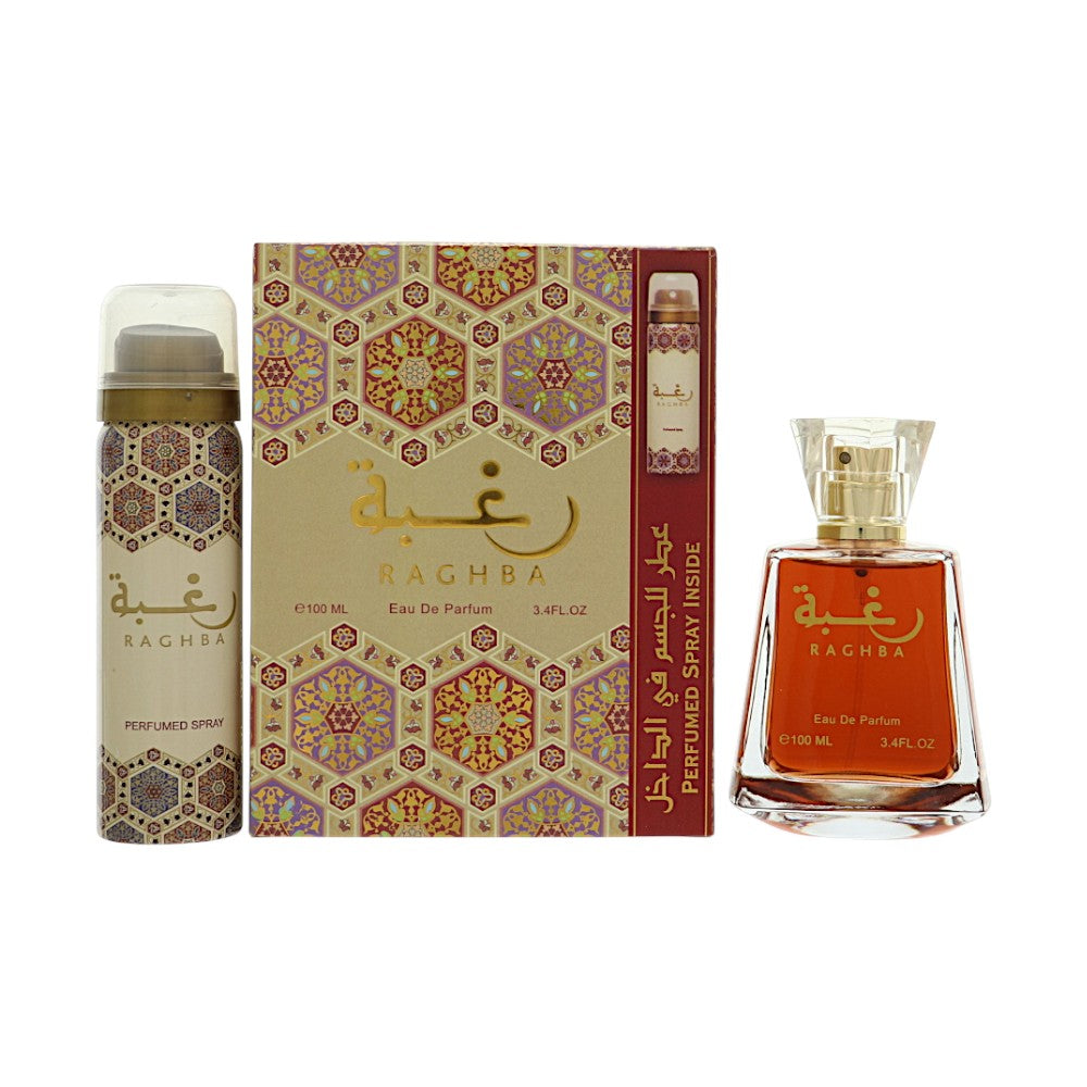 Raghba Sp 3.4, by Lattafa 1.7 oz Spray for Unisex - Perfumes4All