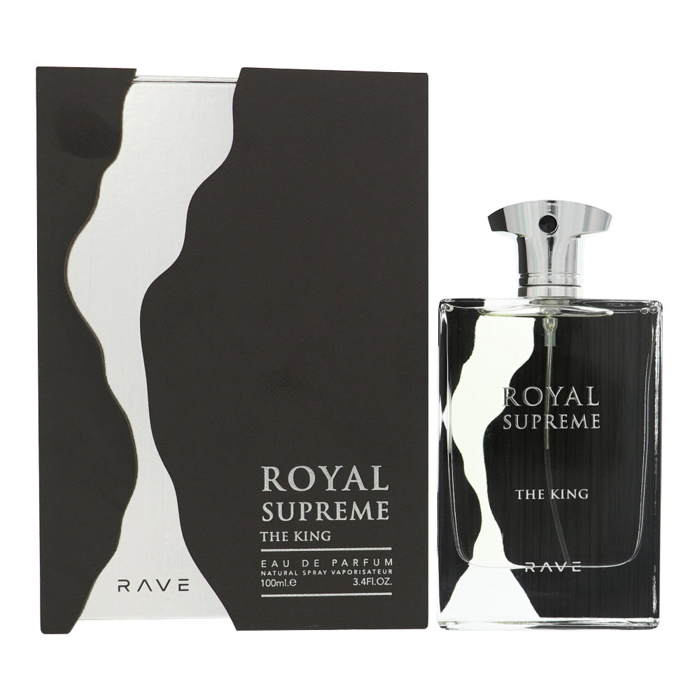 Royal Supreme The King by Lattafa 3.4 oz Eau De Parfum Spray for Men - Perfumes4All