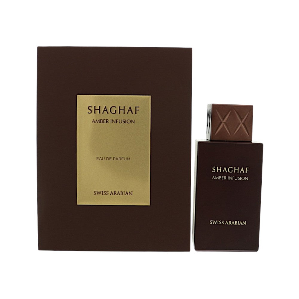 Shaghaf Amber by Swiss Arabian 2.5 oz Eau De Parfum Spray for Men
