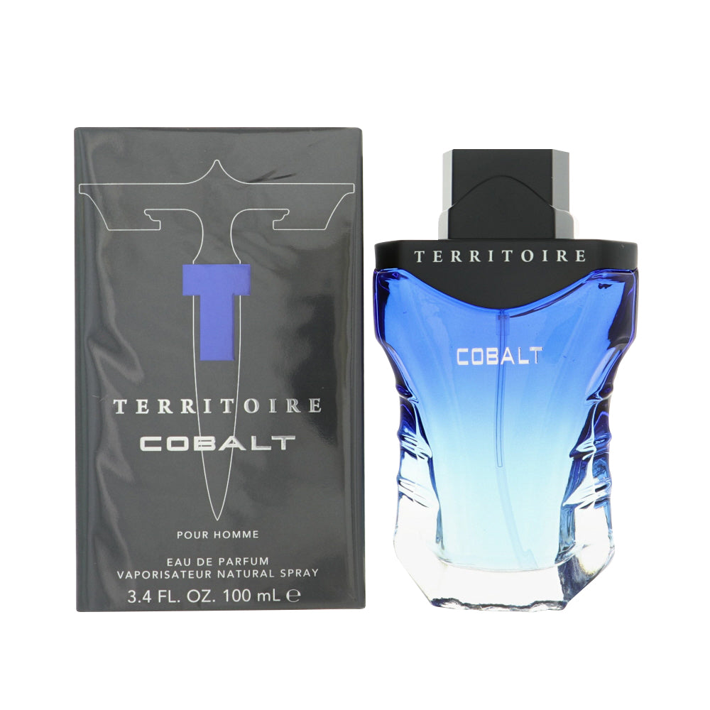 Territoire Cobalt Cologne By Yzy Perfume 3.4 Oz Eau De Parfum Spray For Men In Box