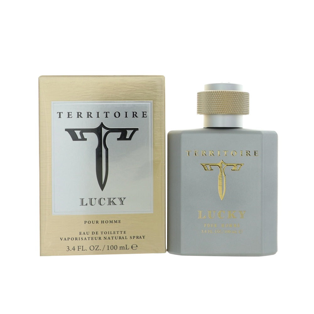 Territoire Lucky Cologne By Yzy Perfume 3.4 Oz Eau De Toilette Spray For Men In Box