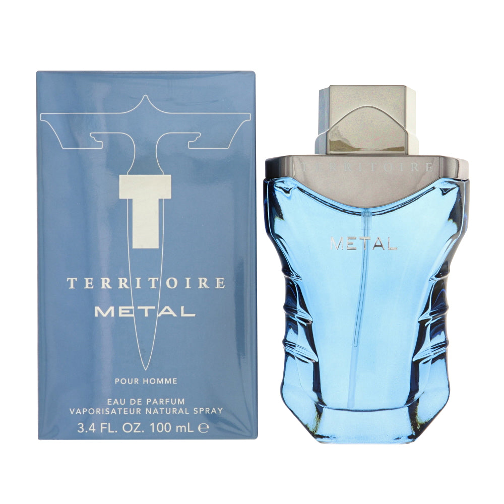 Territoire Metal Cologne By Yzy Perfume 3.4 Oz Eau De Parfum Spray For Men In Box