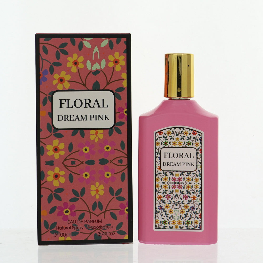 Floral Dream Pink Perfume By Fragrance Couture 3.4 Oz Eau De Parfum Spray For Women In Box
