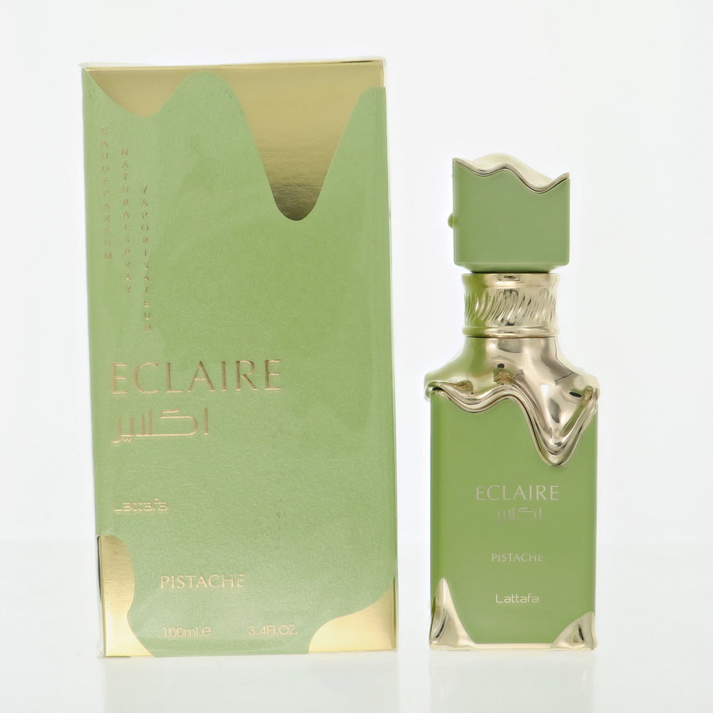 Eclaire Pistache Perfume By Lattafa 3.4 Oz Eau De Parfum Spray For Women In Box