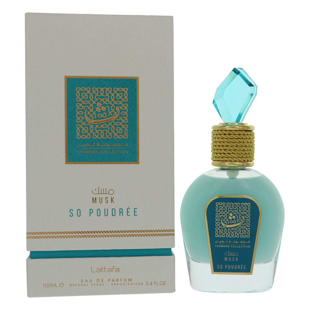 Thameem So Poudree Perfume By Lattafa 3.4 Oz Eau De Parfum Spray For Women In Box
