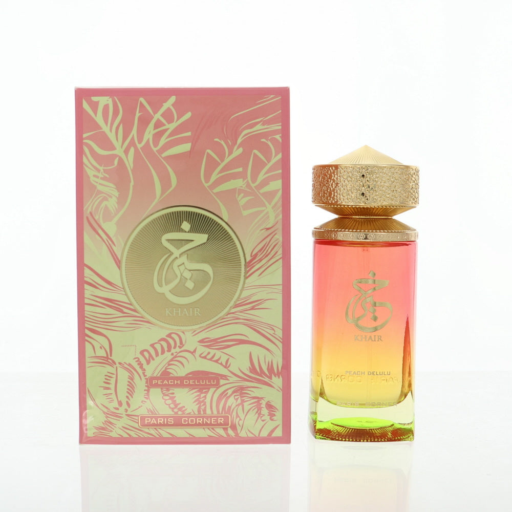 Peach Delulu by Paris Corner 3.4 oz Eau De Parfum Spray for Women