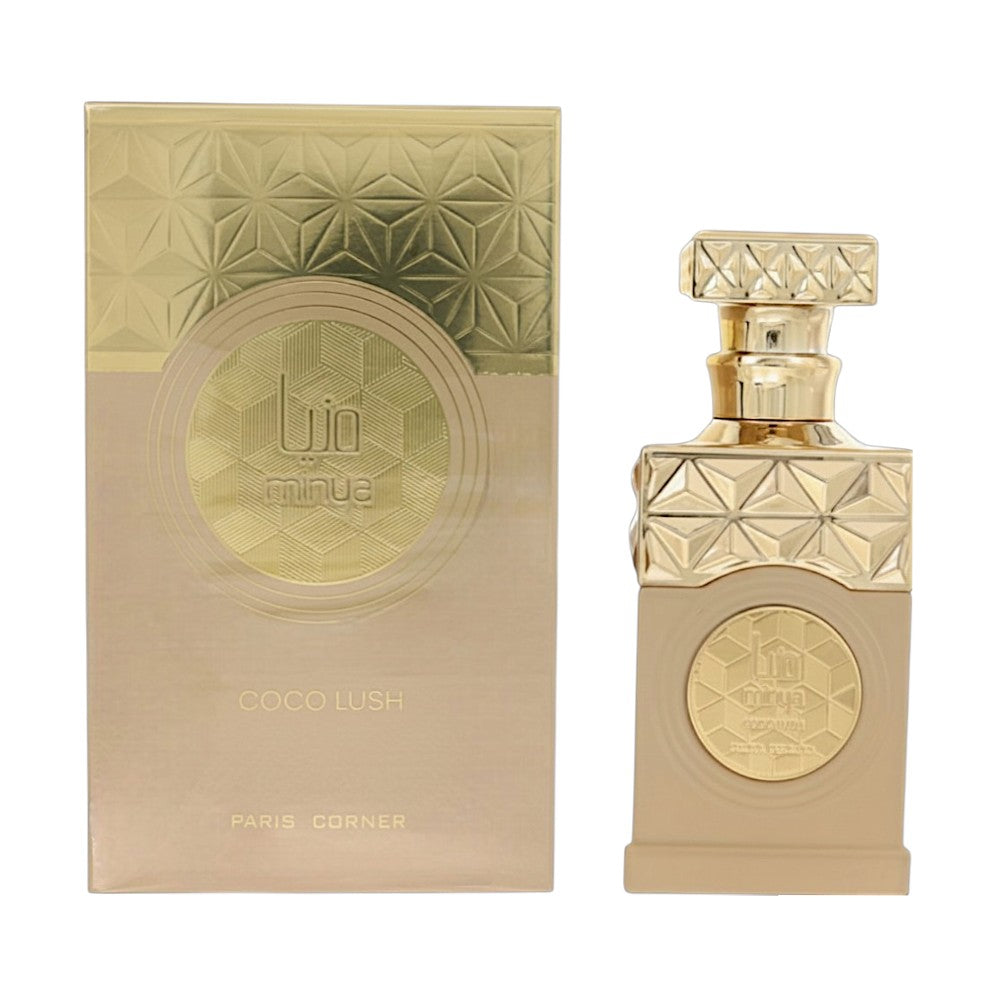 Minya Coco Lush by Paris Corner 3.4 oz Eau De Parfum Spray for Women